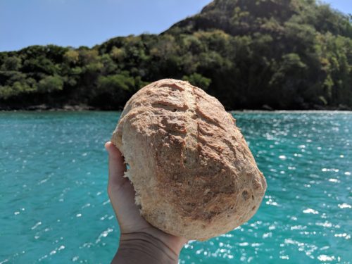 Fresh bread the Grenadines
