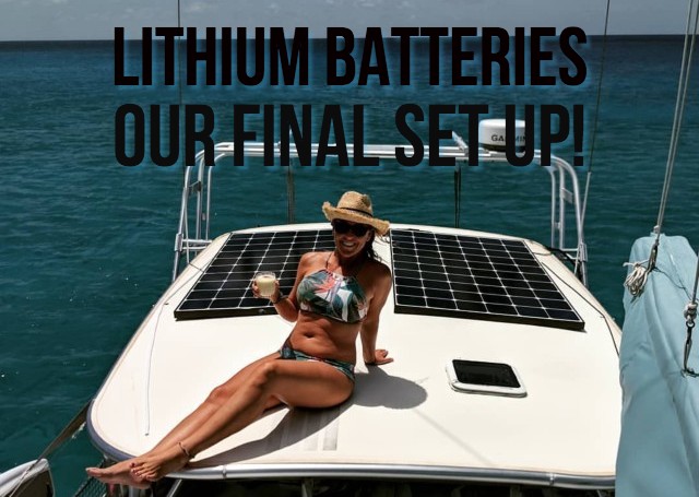 lithium batteries on a sailboat